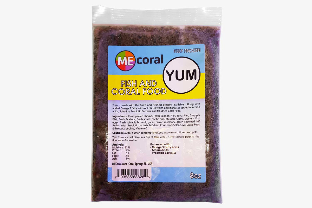 ME YUM Frozen Fish and Coral Food 8oz